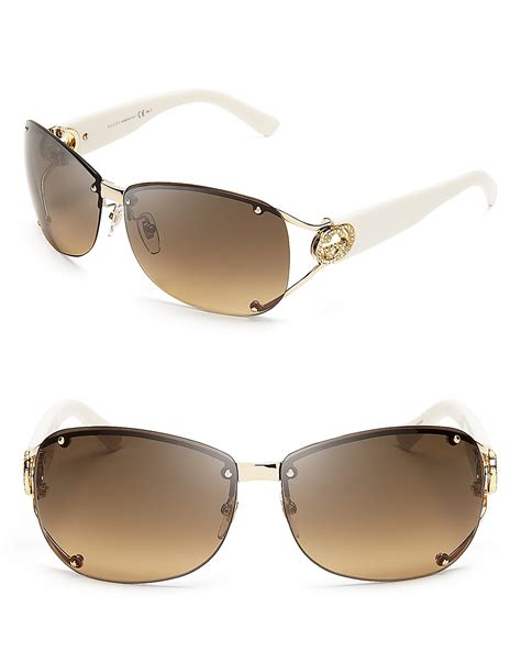 women's gucci rimless sunglasses|Gucci rimless sunglasses price.